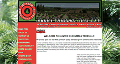 Desktop Screenshot of hunterchristmastrees.com